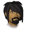 A headshot avatar of the player Legos Crash
